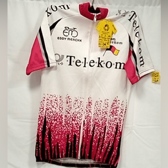 Team Telecom Eddy Merckx Cycling Shirt Biemme Vintage ‘98 Jersey - Picture 1 of 4